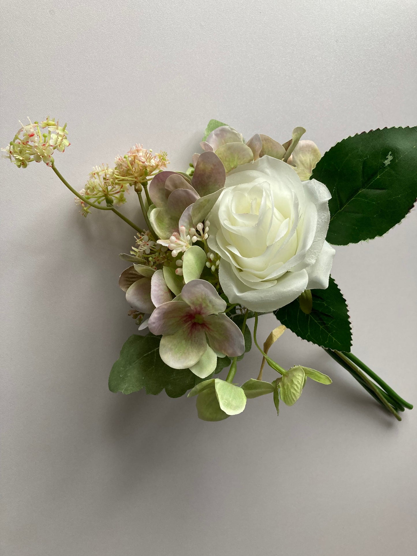 White Rose & Hydrangea Bouquet
