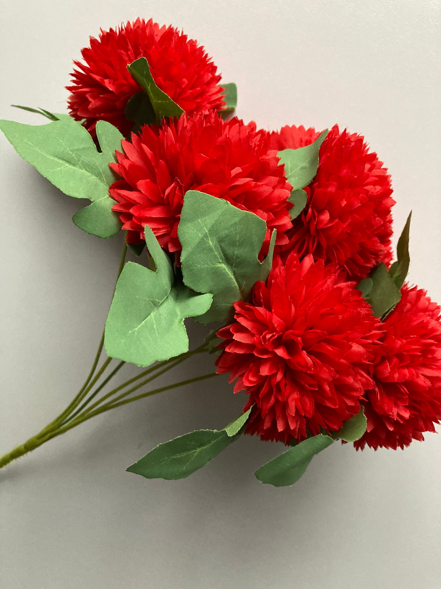 Red Chrysanthemum Bunch